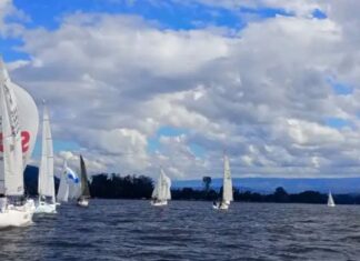 EL LAGO SAN ROQUE FUE ESCENARIO DE LA REGATA “REVOLUCIÓN DE MAYO”