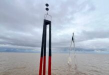 RÍO DE LA PLATA – SEÑALIZAN CON BALIZA LUMINOSA EL CASCO HUNDIDO “BARÓN DE PLATA”