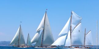 COMENZÓ LA 25.ª SEMANA DE LA VELA ARGENTARIO CON UN ESPECTÁCULO DE VELEROS CLÁSICOS