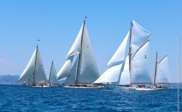 COMENZÓ LA 25.ª SEMANA DE LA VELA ARGENTARIO CON UN ESPECTÁCULO DE VELEROS CLÁSICOS