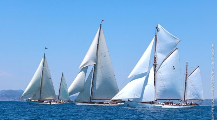 COMENZÓ LA 25.ª SEMANA DE LA VELA ARGENTARIO CON UN ESPECTÁCULO DE VELEROS CLÁSICOS