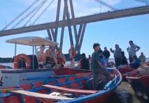 PROTESTA NÁUTICA EN EL PARANÁ CONTRA LA VEDA EXTRAORDINARIA DE PESCA