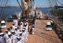 LA FRAGATA ARA “LIBERTAD” ZARPÓ DE BALTIMORE Y CONTINÚA SU VIAJE DE INSTRUCCIÓN RUMBO A NUEVA YORK