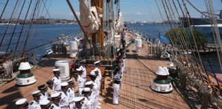 LA FRAGATA ARA “LIBERTAD” ZARPÓ DE BALTIMORE Y CONTINÚA SU VIAJE DE INSTRUCCIÓN RUMBO A NUEVA YORK