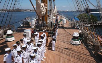 LA FRAGATA ARA “LIBERTAD” ZARPÓ DE BALTIMORE Y CONTINÚA SU VIAJE DE INSTRUCCIÓN RUMBO A NUEVA YORK