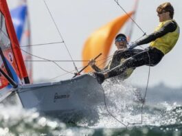 HISTÓRICO PODIO ARGENTINO EN EL MUNDIAL DE 29ER: FÉLIX LLAURÓ Y LUCAS COZAR, TERCEROS DEL MUNDO