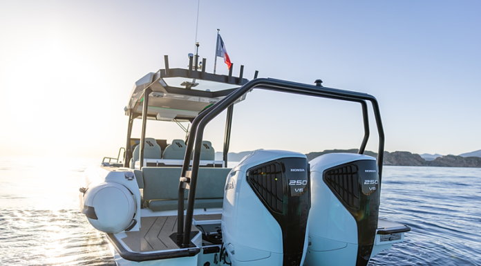 HONDA MARINE RENUEVA SUS MOTORES FUERA DE BORDA V6 CON EL DISEÑO Y LA TECNOLOGÍA DEL BF350