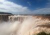 LA CRECIDA DEL RÍO IGUAZÚ OBLIGÓ A CERRAR LA GARGANTA DEL DIABLO EN CATARATAS