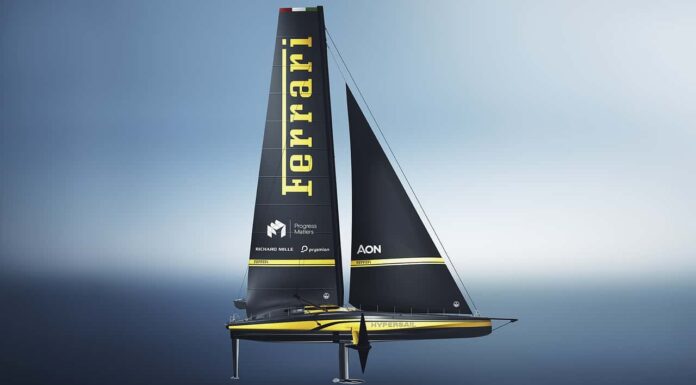 FERRARI HYPERSAIL: EL VELERO QUE QUIERE BATIR EL RÉCORD MUNDIAL DE AUTOSUFICIENCIA EN ALTA MAR