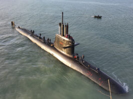 EL SUBMARINO BRASILEÑO HUMAITÁ ARRIBÓ A MAR DEL PLATA PARA PARTICIPAR DEL EJERCICIO FRATERNO XXXIX