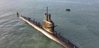 EL SUBMARINO BRASILEÑO HUMAITÁ ARRIBÓ A MAR DEL PLATA PARA PARTICIPAR DEL EJERCICIO FRATERNO XXXIX