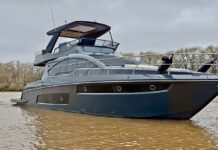 ANTICIPO: NAVEGAMOS EL IMPONENTE KLASE A 64 FLY, UNO DE LOS YATES MÁS EXCLUSIVOS FABRICADOS EN ARGENTINA