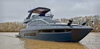 ANTICIPO: NAVEGAMOS EL IMPONENTE KLASE A 64 FLY, UNO DE LOS YATES MÁS EXCLUSIVOS FABRICADOS EN ARGENTINA
