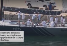 FELIPE VI ESTRENA EL NUEVO “HISPANIA”, EL TP52 CON EL QUE LA ARMADA ESPAÑOLA VA POR LA COPA DEL REY