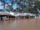 EL RÍO URUGUAY SIGUE CRECIENDO Y YA INUNDA PARTE DEL PUERTO DE CONCEPCIÓN DEL URUGUAY