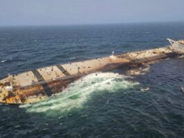 DESPLIEGAN UNA OPERACIÓN INTERNACIONAL PARA RESCATAR AL PETROLERO CAROLINE BEZENGI