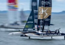 SAILGP ROMPIÓ NUEVAMENTE EL RÉCORD DE VELOCIDAD: FRANCIA ALCANZÓ LOS 107,63 KM/H