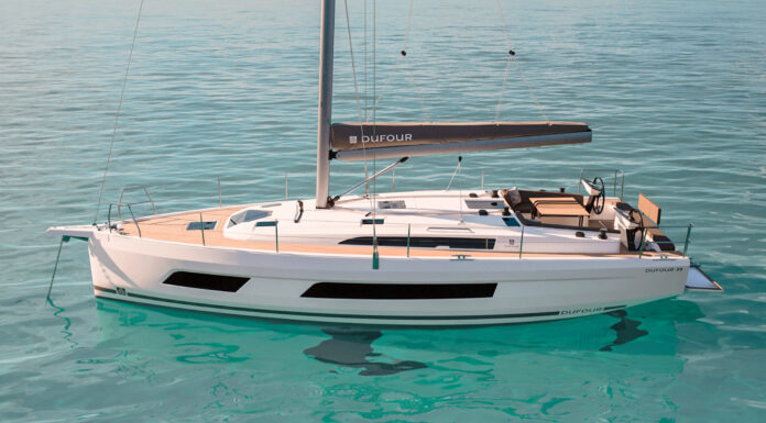 DUFOUR 39: UNA DE LAS NOVEDADES DEL SALÓN NÁUTICO DE GÉNOVA