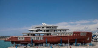 MEGA CONSTRUCCIONES – UN BENETTI DE 80 METROS ENTRA EN LA FASE DE EQUIPAMIENTO