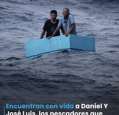 CINCO DÍAS A LA DERIVA EN EL PACÍFICO: UNA HELADERA SE CONVIRTIÓ EN EL SALVAVIDAS DE DOS PESCADORES