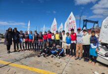 OPTIMIST: SEGUNDO BLOQUE DE ENTRENAMIENTOS DEL EQUIPO ARGENTINO EN MAR DEL PLATA