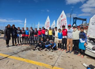 OPTIMIST: SEGUNDO BLOQUE DE ENTRENAMIENTOS DEL EQUIPO ARGENTINO EN MAR DEL PLATA