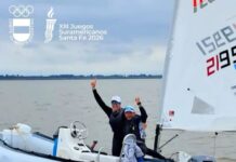 LUCÍA FALASCA, ORO PARA ARGENTINA EN VELA ILCA 6