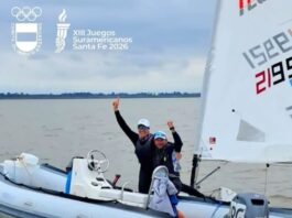LUCÍA FALASCA, ORO PARA ARGENTINA EN VELA ILCA 6