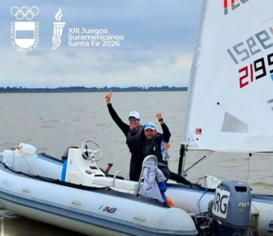 LUCÍA FALASCA, ORO PARA ARGENTINA EN VELA ILCA 6