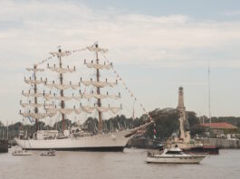 LA FRAGATA ARA “LIBERTAD” COMPLETÓ SU 54º VIAJE DE INSTRUCCIÓN Y REGRESÓ A BUENOS AIRES