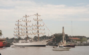 LA FRAGATA ARA “LIBERTAD” COMPLETÓ SU 54º VIAJE DE INSTRUCCIÓN Y REGRESÓ A BUENOS AIRES