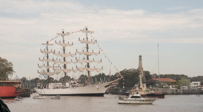 LA FRAGATA ARA “LIBERTAD” COMPLETÓ SU 54º VIAJE DE INSTRUCCIÓN Y REGRESÓ A BUENOS AIRES