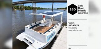 EL CATAMARÁN ELÉCTRICO “GUAYRA” RECIBIÓ EL SELLO DEL BUEN DISEÑO ARGENTINO