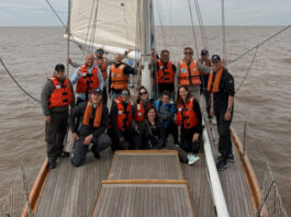 PREFECTURA REALIZÓ UNA JORNADA DE INSTRUCCIÓN A ALUMNOS DEL CURSO DE PATRÓN DE YATE
