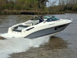 CANESTRARI 245 EXPRESS CRUISER 2026: UNA SPORT CRUISER ARGENTINA QUE ALCANZA LOS 42 NUDOS