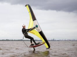 WINGFOIL EN QUILMES: UNA JORNADA DE ENTRENAMIENTO Y REGATAS EN EL RÍO