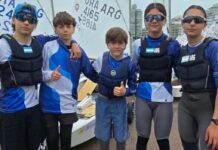 ARGENTINA SE QUEDÓ CON LA MEDALLA DE PLATA EN EL SUDAMERICANO DE OPTIMIST POR EQUIPOS