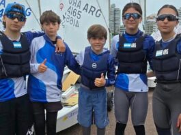 ARGENTINA SE QUEDÓ CON LA MEDALLA DE PLATA EN EL SUDAMERICANO DE OPTIMIST POR EQUIPOS