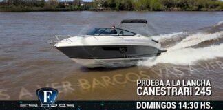TV – LA CANESTRARI 245 EXPRESS CRUISER, PROTAGONISTA DE UNA NUEVA EDICIÓN DE ESLORAS